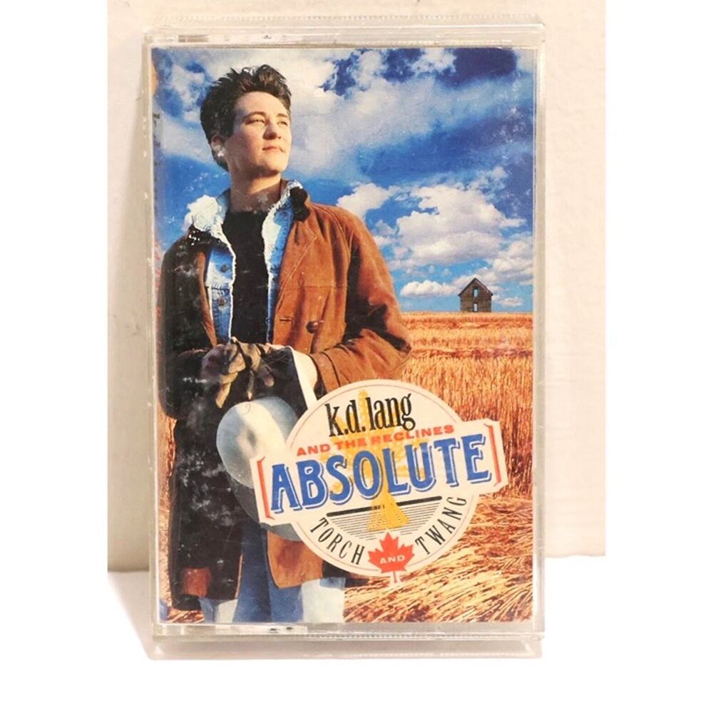 k.d. lang and the Reclines Cassette Absolute Torch and Twang Country 1989